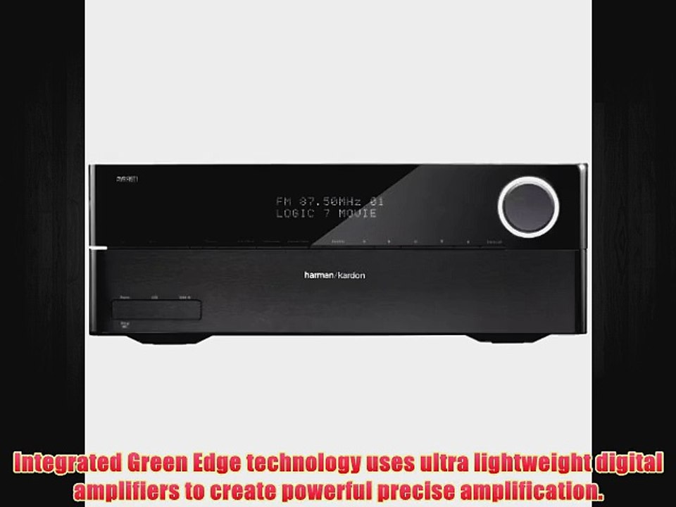 Harman Kardon AVR 3700 72Channel 125Watt NetworkConnected AudioVideo Receiver
