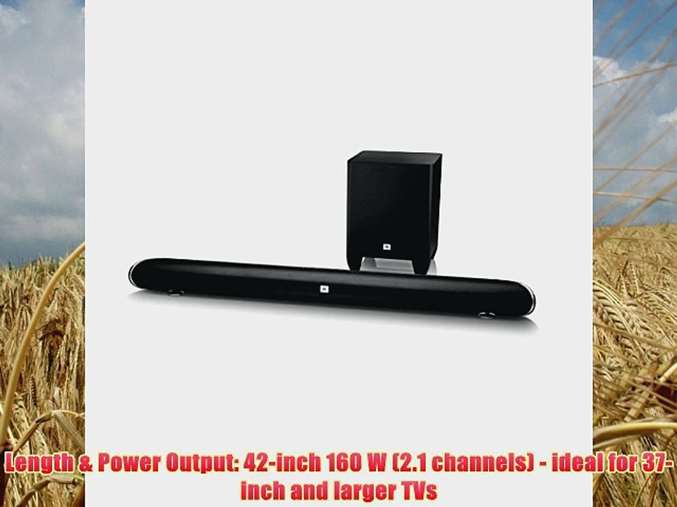 JBL Cinema SB350 Home Cinema 21 Soundbar with Wireless Subwoofer