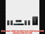 Sony BDVE3100 51 Channel 3D Bluray Disc Home Theater System with BuiltIn WiFi