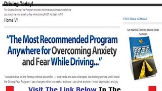 Driving Fear Help Unbiased Review Bonus + Discount