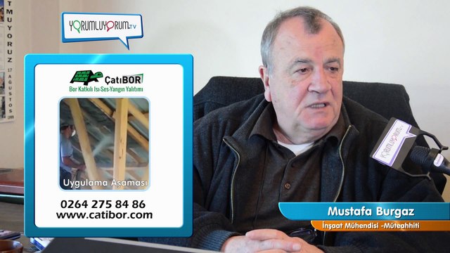 ÇatıBOR Bor Katkılı Çatı Yalıtım Sistemleri