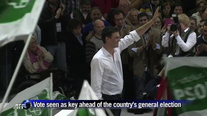 Spain parties joust in Andalusia warm-up vote