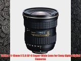 Tokina 1116mm F28 AFII SuperWide Lens for Sony Alpha Digital Cameras