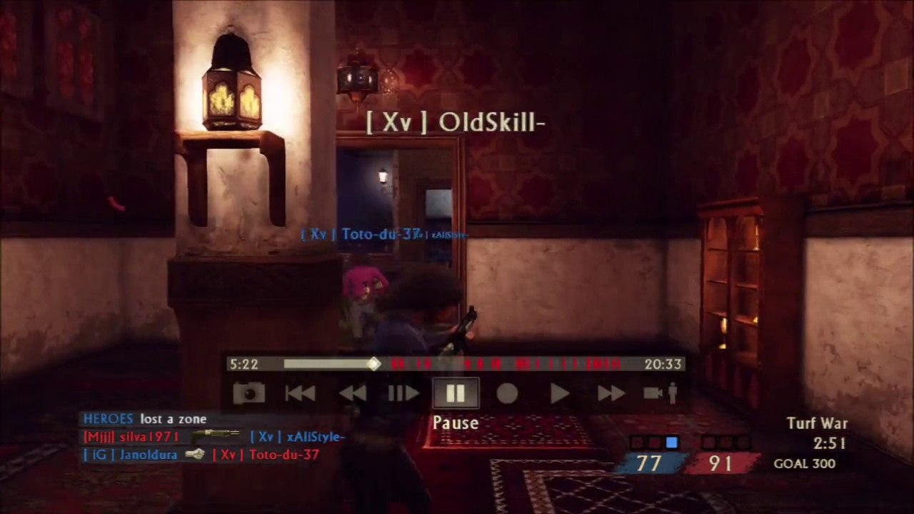 Uncharted 3 UMG | BluR vs XV | Objective | HD |
