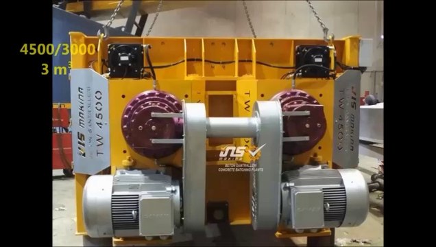 twin shaft mixers - ins makina - concrete batching plants