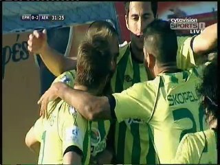 Ermis-AEK Goal Mitidi 32'