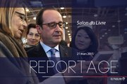 [REPORTAGE] François Hollande au Salon du livre: 