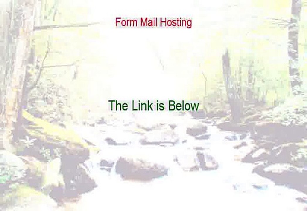 Form Mail Hosting Download Free [form email hos...