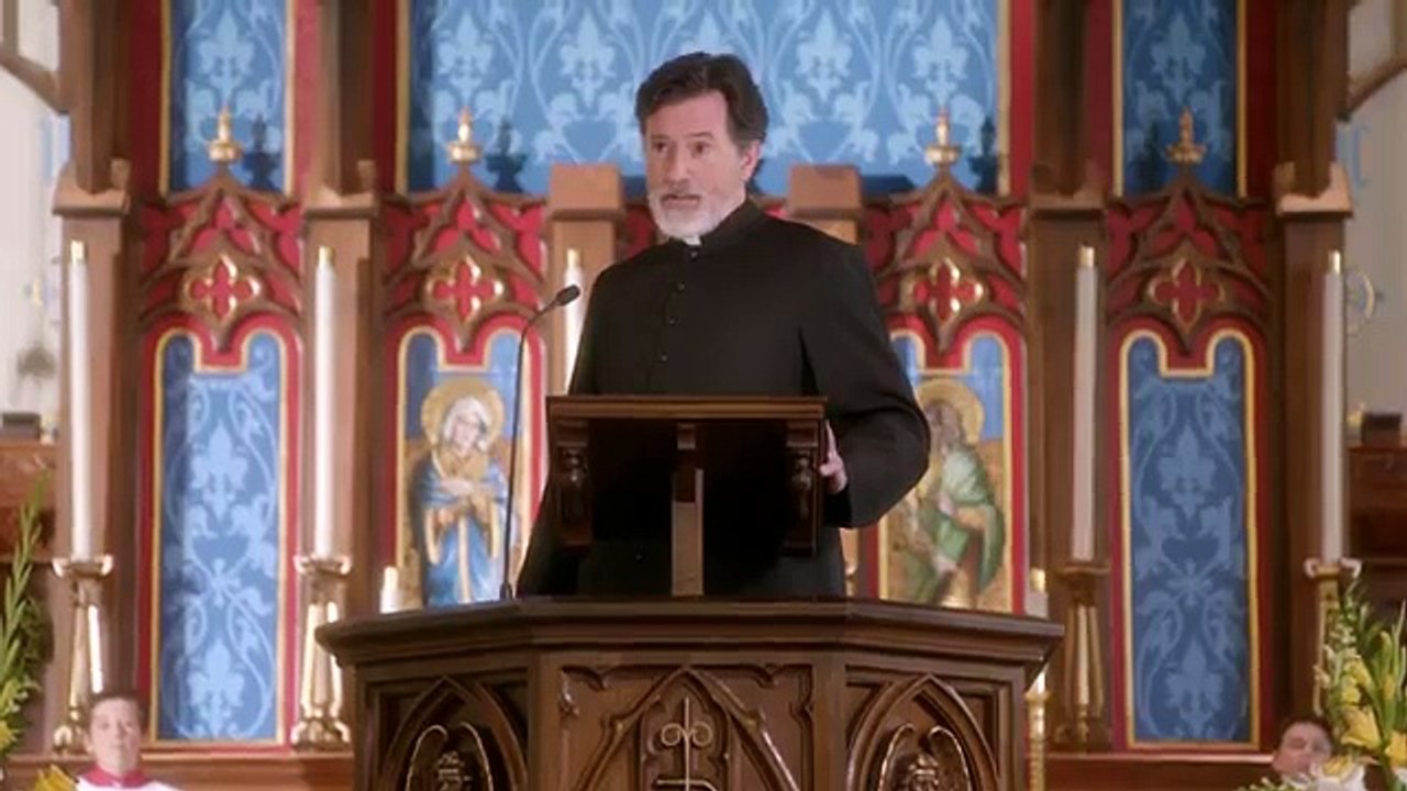 THE MINDY PROJECT   Mindy’s Vote For Favorite New Silver Fox  - Stephen Colbert!   FOX BROADCASTING