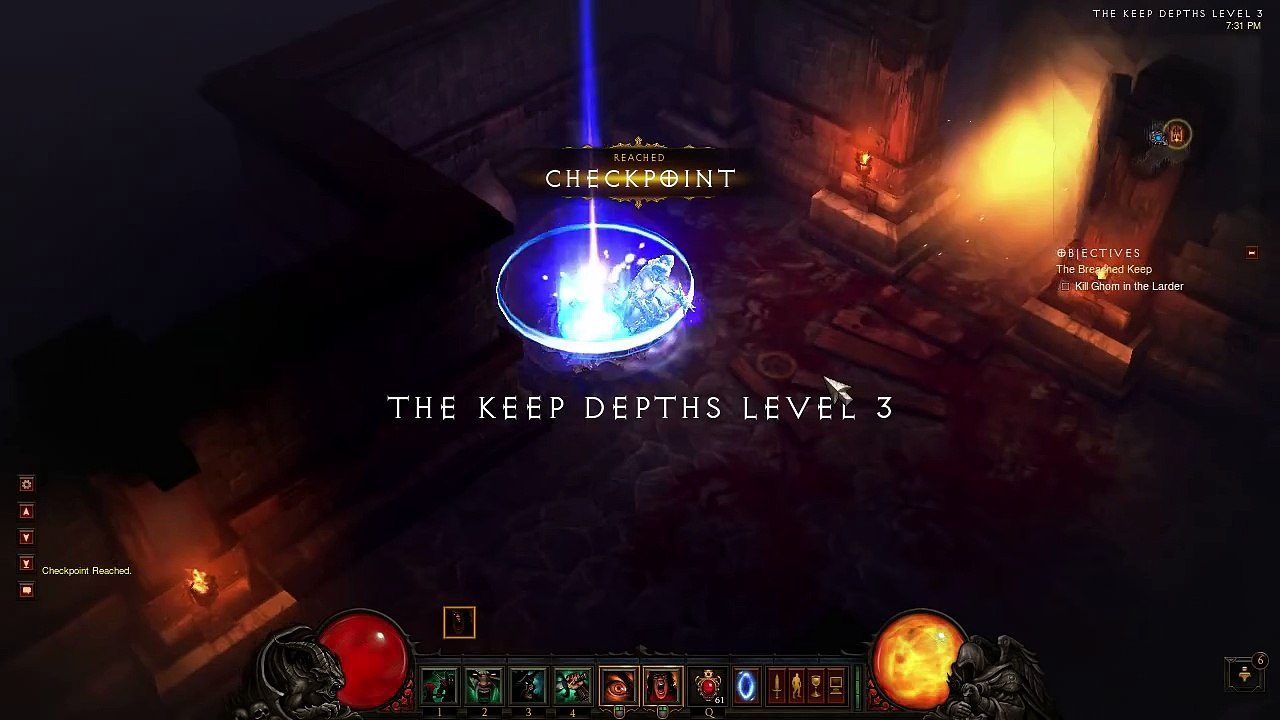 Dual Wield Barbarian Killing Ghom - Fast Kill under