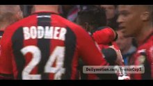 Goal Eduardo - Olympique lyon 0-1 Nice - 21-03-2015