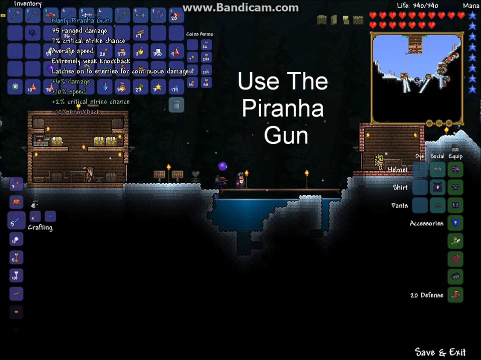 Terraria _ Eye of Cthulhu in under