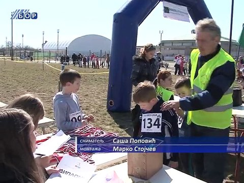 Održana Kros liga centralne Srbije, 21. mart 2015. (RTV Bor)