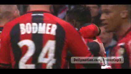 Goal Eduardo - Lyon 0-1 Nice - 21-03-2015