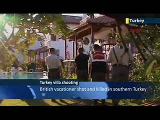 British vacationer shot and killed in southern Turkey