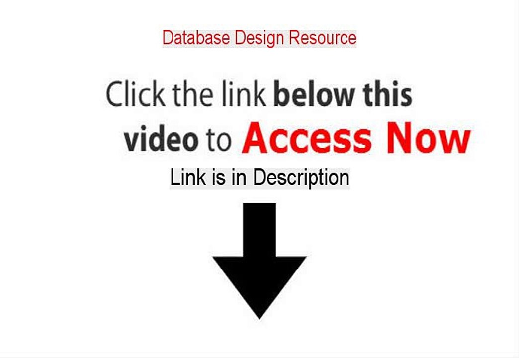 Database Design Resource Reviews [Hear my Review]