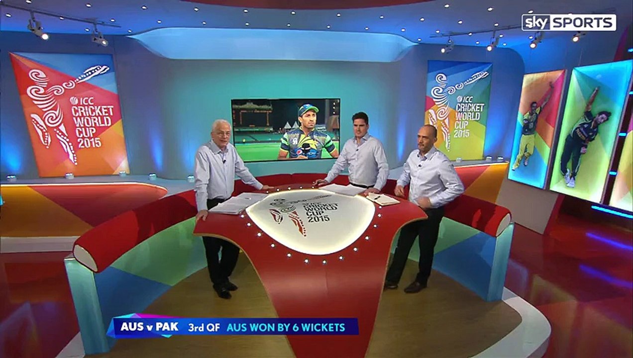 Wahab Riaz give interview after beautiful spell against australia.