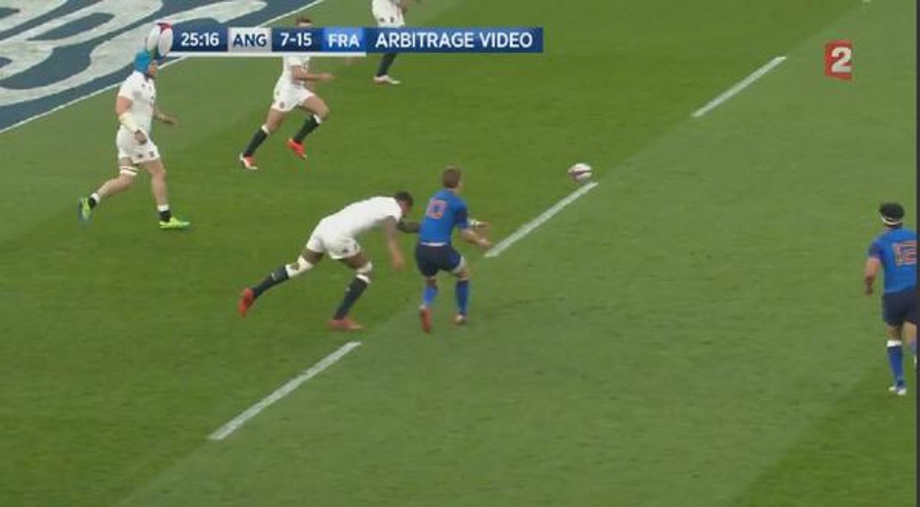 Rugby: le terrible plaquage de Courtney Lawes sur Jules Plisson lors d’Angleterre - France