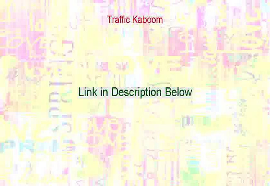 Traffic Kaboom Download [Legit Download 2015]