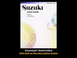 Download Suzuki Violin School Volume Violin Part The Suzuki Method Core Materials By Shinichi Suzuki PDF