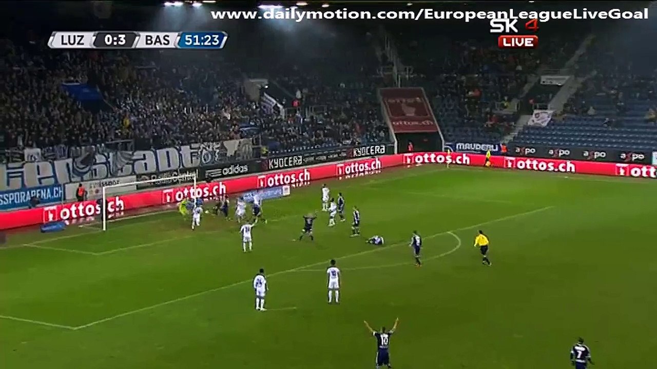 Tomislav Puljic 1:3 | Luzern - Basel 21.03.2015 HD