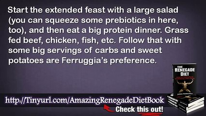 The Renegade Diet By Jason Ferruggia And The Renegade Diet Experience
