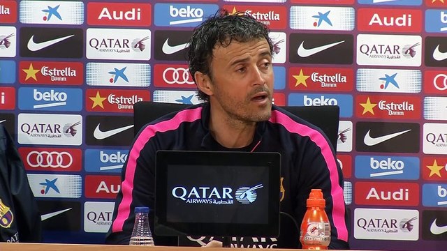 Luis Enrique: El Clásico no decidirá la Liga