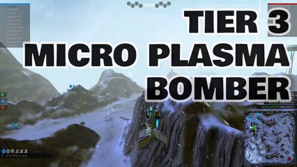 Robocraft Tier 3 Micro Plasma Bomber by Amar McLegend