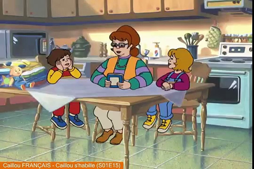 Caillou FRANÇAIS - Caillou s'habille (S01E15)