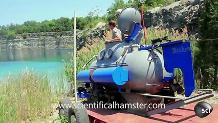 Used Propane Tank Becomes Submarine | Outrageous Acts of Science