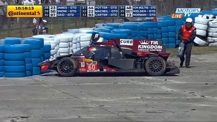 United Sports Cars Sebring 2015 Negri Huge Crash