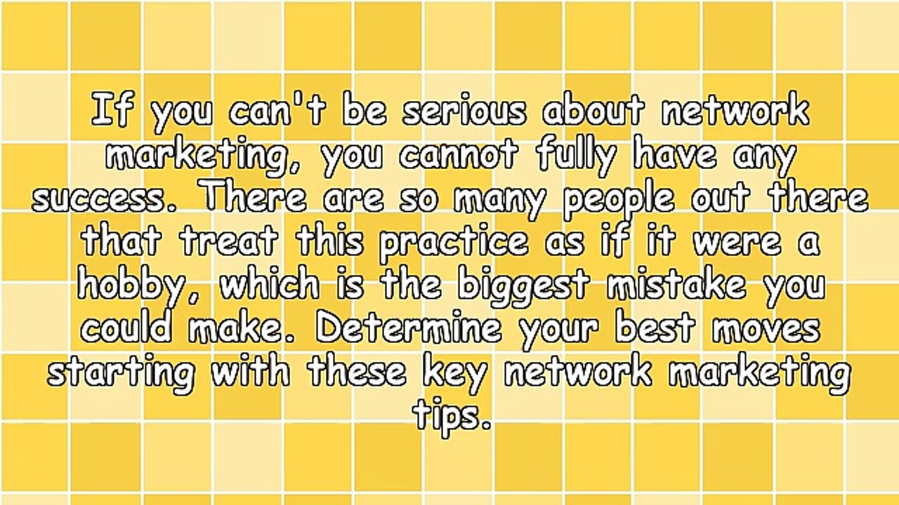 How To Be Successful In Network Marketing