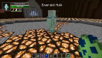 EMERALD HULK VS PIGMAN KING - Minecraft Mob Battles - Minecraft Mods