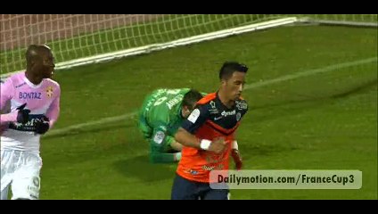 All Goals - Evian TG 1-0 Montpellier - 21-03-2015