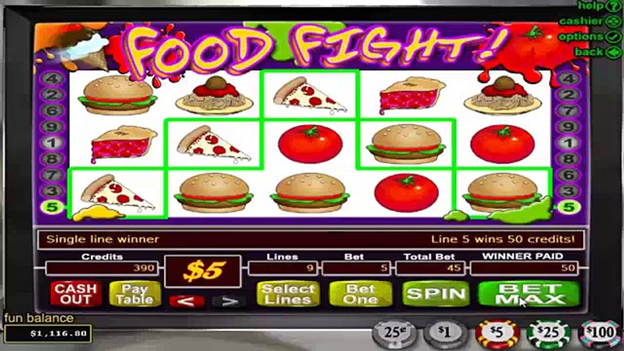 Online Casino Oyunları - Food Fight Slot