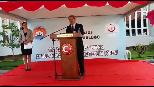 Ünüvar'ın Adana İline 13 Yeni Ambulansın Dağıtım Töreni Konuşması