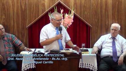 Iglesia Evangelica Pentecostal - Reconicimiento pastoral de UPASUR al Pastor Walter Garcia.