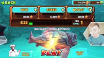 BIG DADDY (DUNKLEOSTEUS) - Hungry Shark Evolution - Part 8 (iPhone Gameplay Video)