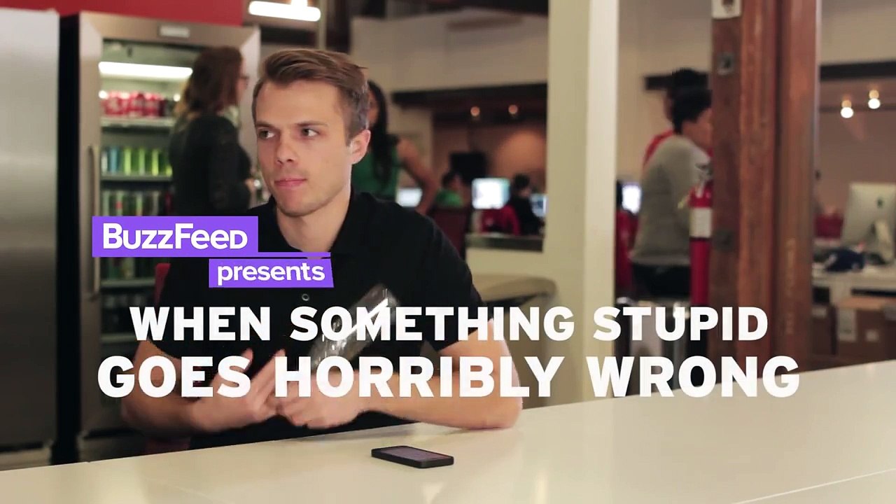 When Something Stupid Goes Horribly Wrong