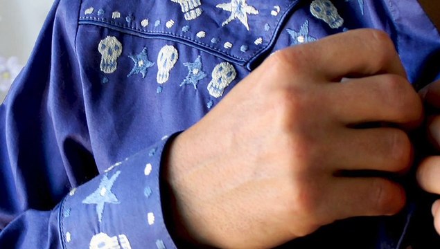 Chemises brodées homme Coq&Poule