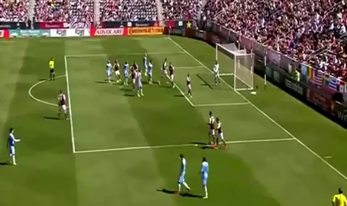 David Villa WORST FREE KICK ATTEMPT SHOT Colorado Rapids vs New York City