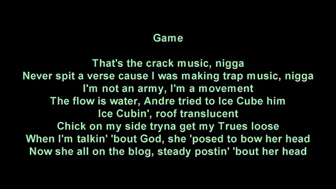 Game Jesus Piece ft. Kanye West & Common (Explicit Lyrics) Vidéo