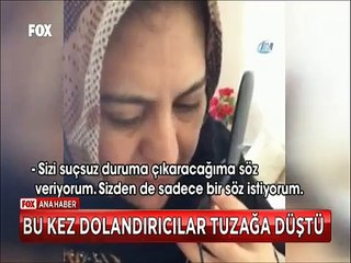 Bursa'da Telefon dolandırıcılarını anne ve oğlu böyle tuzağa düşürdü