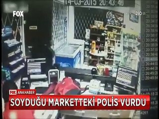 Benzinlikteki marketi soymaya kalktı sivil polisin kurşunlarıyla canından oldu