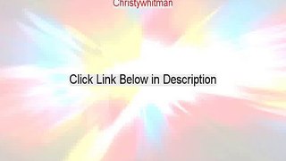 Christywhitman Free Review - Watch my Review 2015