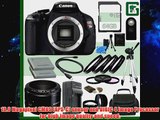 Canon EOS Rebel T3i Digital SLR Camera and Canon 50mm f18 Lens 64GB Greens Camera Package 2
