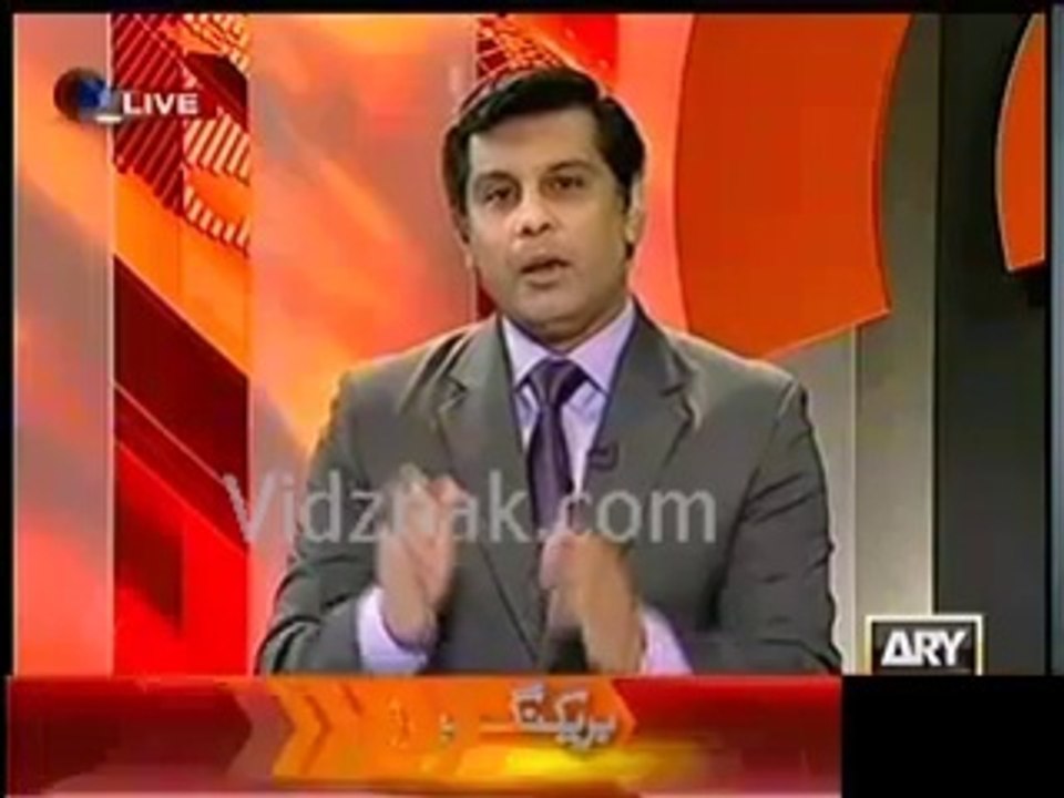 Arshad Sharif shows letter of Governor Sindh Ishrat ul Ebad , where he appealed President to convert the death sentence of Saulat Mirza into life imprisonment