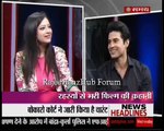 Rajeev Khandelwal promoting Samra t& co live on Samy- part2