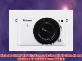 Nikon 1 J3 142 MP HD Digital Camera System with 1030mm VR and 30110mm VR 1 NIKKOR Lenses White