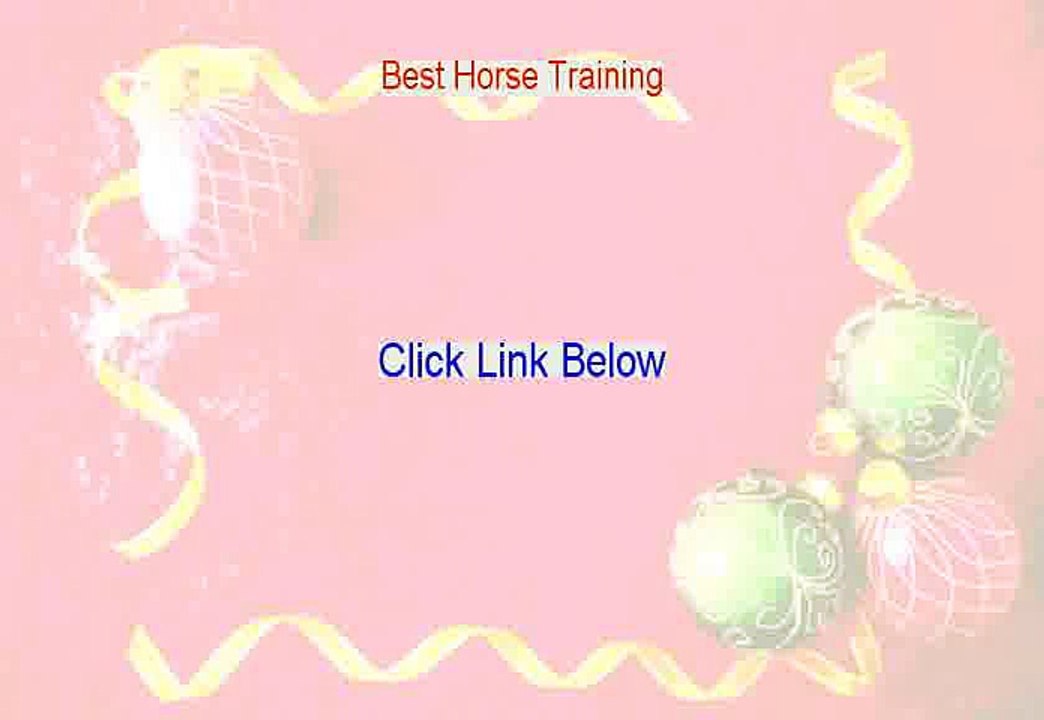 Best Horse Training Download - Download Now